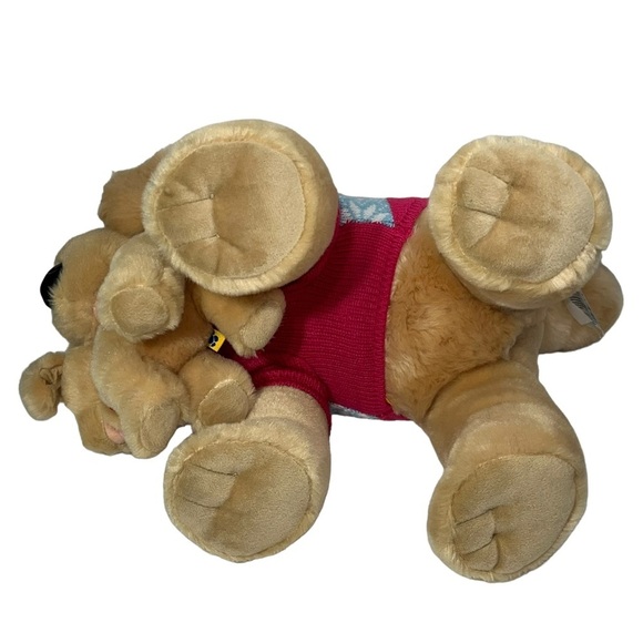 Build-A-Bear Golden Retriever Labrador Dog Puppy‎ Mom 2013 Soft Plush Animal BAB - Picture 10 of 13